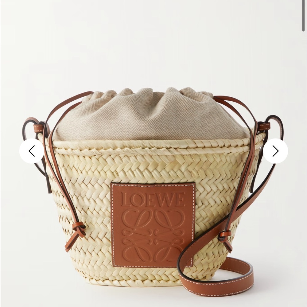 Loewe Ibiza Raffia Crossbody Bag